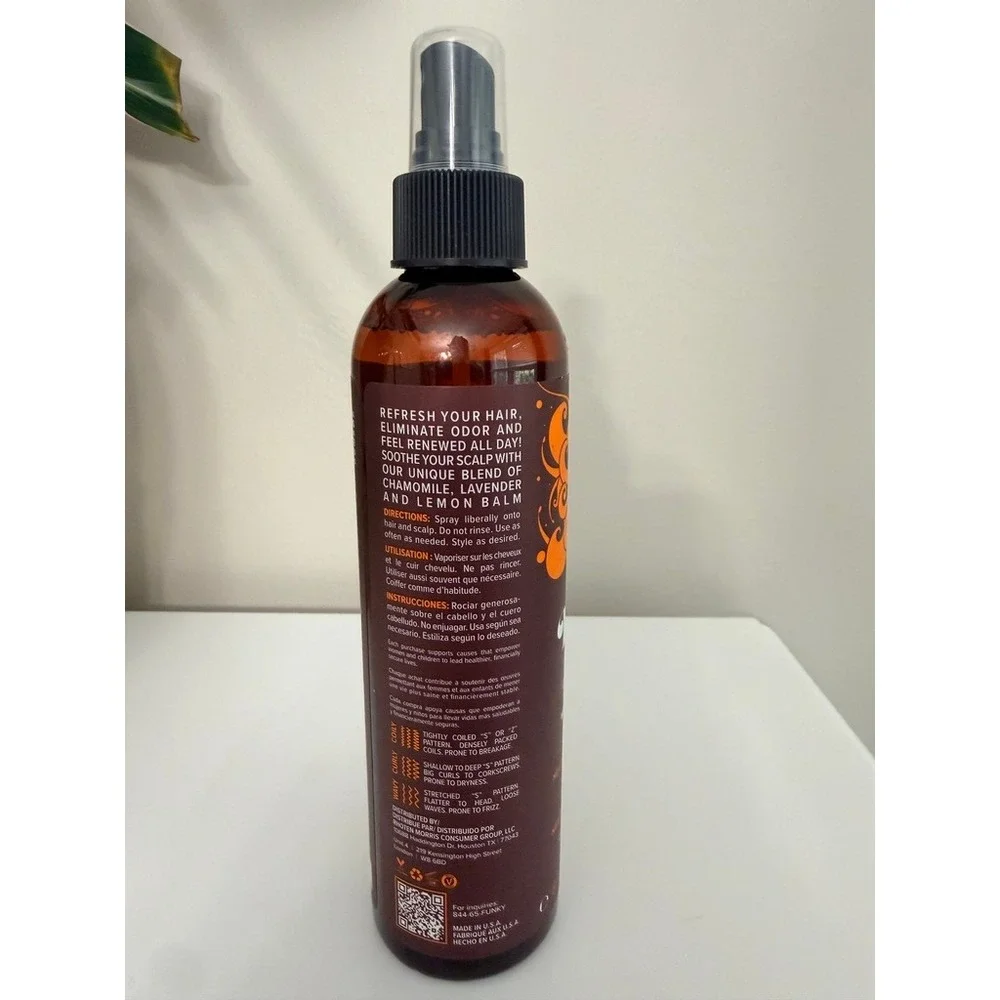Uncle Funky's Daughter Defunk Scalp Tonic Unisex 8oz Brown Lavender NWT